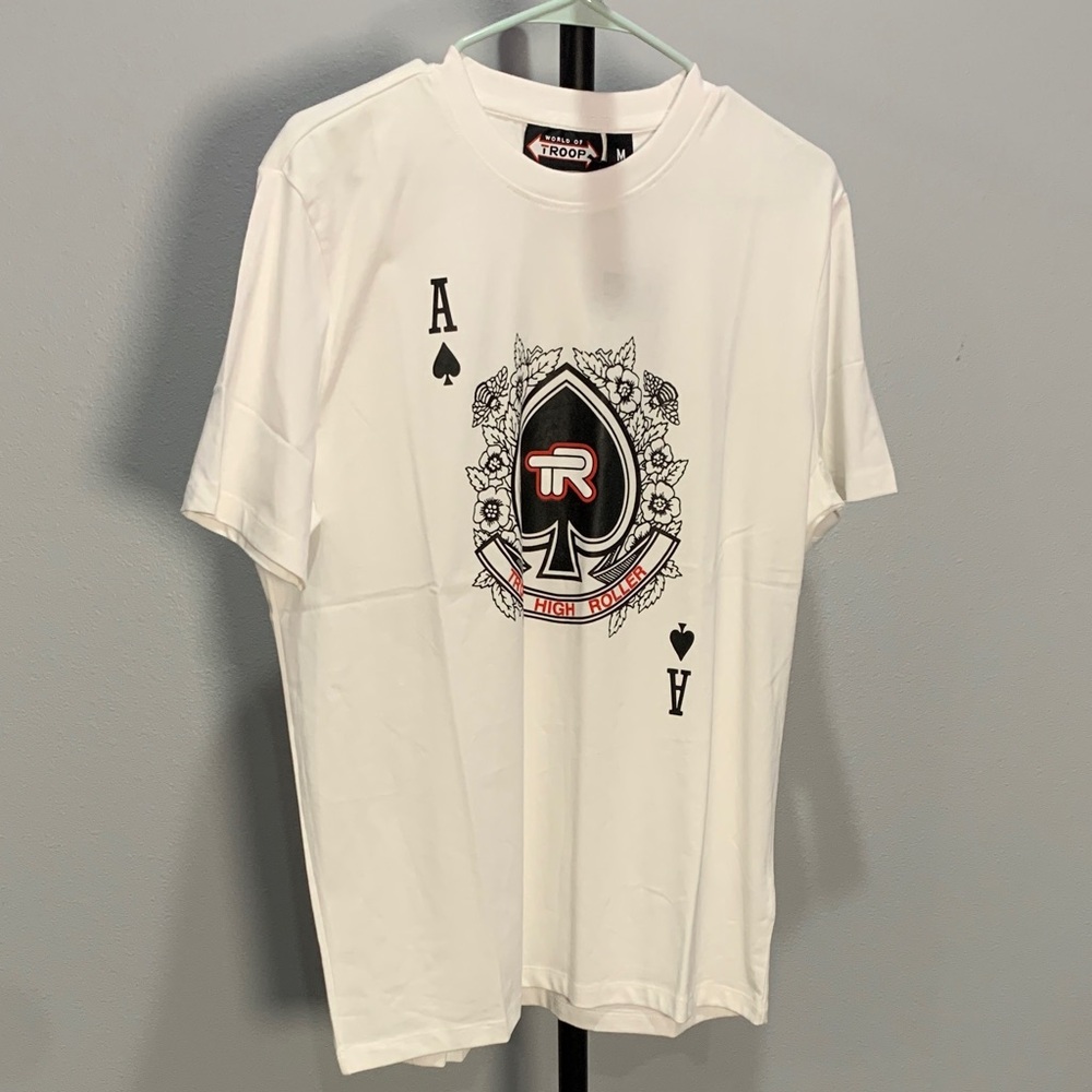 Troop White Graphic T-Shirt